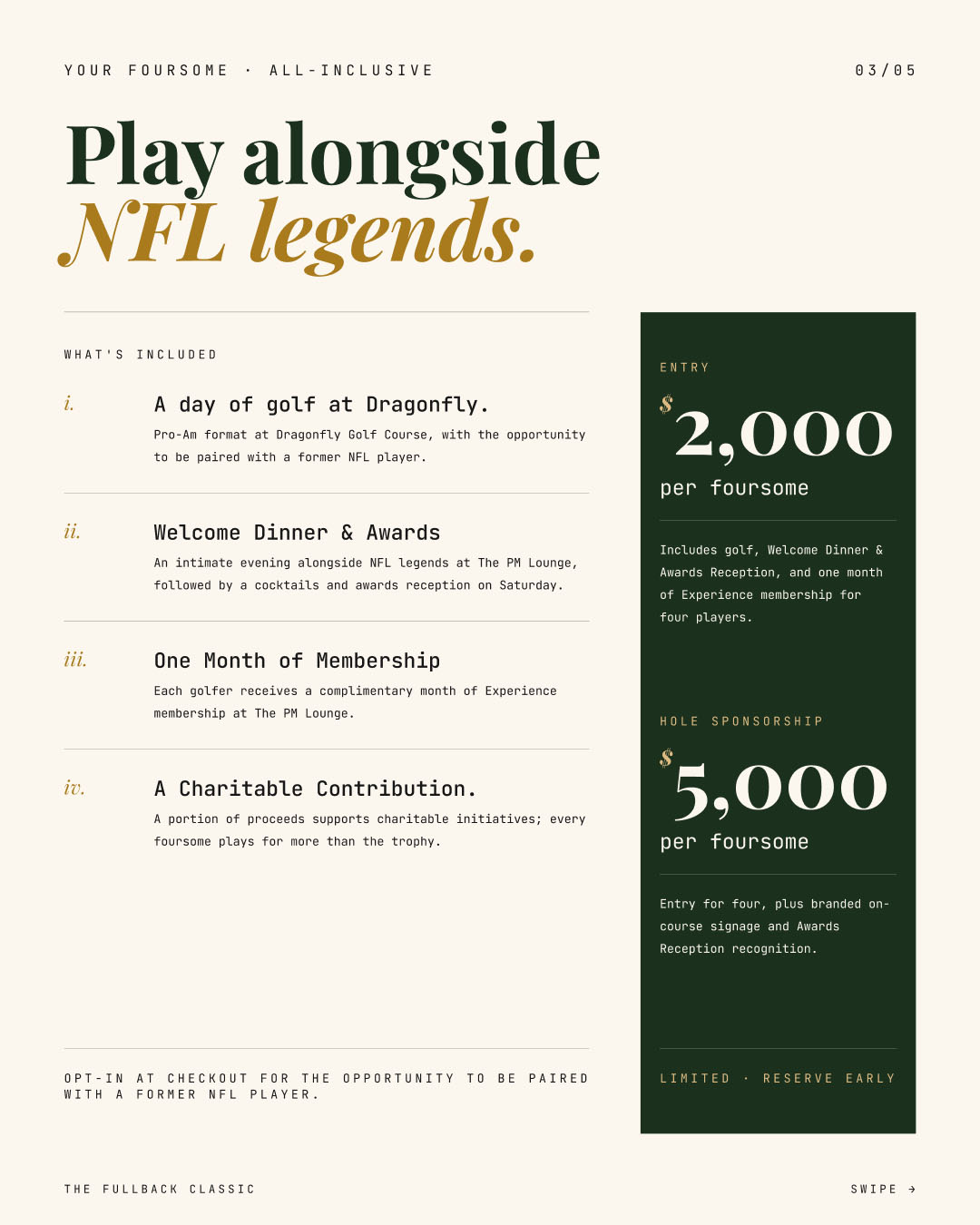 The Fullback Classic - Slide 4